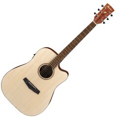 IBANEZ PF10CE OPN performance electro acoustic guitar (Open pore natural) цена и информация | Гитары | kaup24.ee