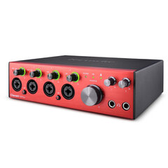 Helikaart Focusrite Clarett+ 4 Pre hind ja info | Muusikariistade tarvikud | kaup24.ee