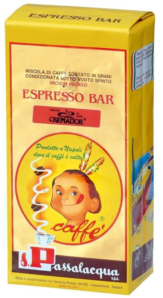 Kohvioad Passalacqua Cremador 1kg hind ja info | Kohv, kakao | kaup24.ee