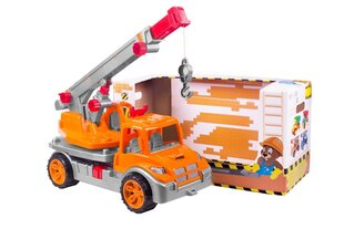 Игрушечный грузовик с краном Technok цена и информация | Развивающий мелкую моторику - кинетический песок KeyCraft NV215 (80 г) детям от 3+ лет, бежевый | kaup24.ee