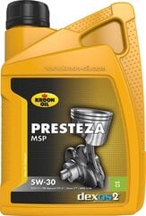 Mootoriõli KROON-OIL Presteza MSP 5W-30, 1L hind ja info | Mootoriõlid | kaup24.ee