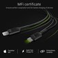 Green Cell KABGC07 USB-C - Lightning (ST-ST), 1 m цена и информация | Mobiiltelefonide kaablid | kaup24.ee