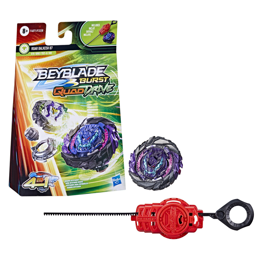 Beyblade QuadDrive Stardipakk hind ja info | Poiste mänguasjad | kaup24.ee