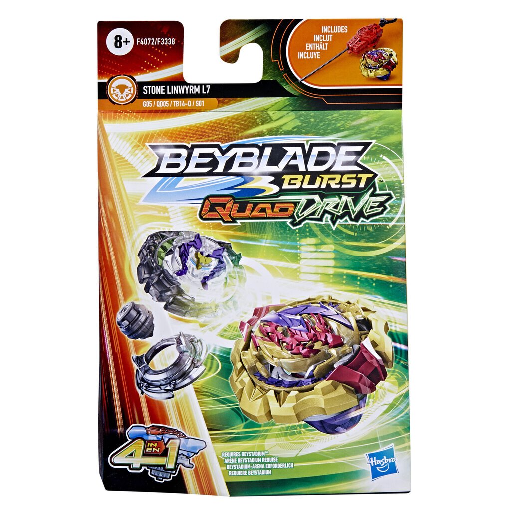 Beyblade QuadDrive Stardipakk hind ja info | Poiste mänguasjad | kaup24.ee