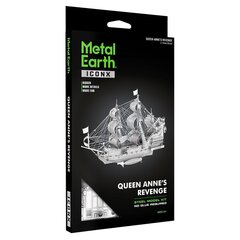 3D pusle Metal Earth Purjelaev 1718a. Kuninganna Anne's Revenge цена и информация | Конструкторы и кубики | kaup24.ee