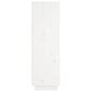 Puhvetkapp vidaXL, valge, 37 x 34 x 110 cm, toekas männipuit hind ja info | Kummutid | kaup24.ee