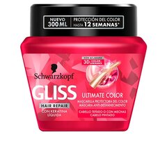 Juuksemask Color Protector Cream Glis Ultimate Color Schwarzkopf, 300 ml hind ja info | Maskid, õlid, seerumid | kaup24.ee