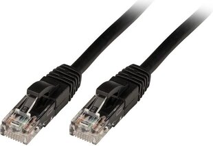 КАБЕЛЬ CAT6 UTP 1M/BLACK 48077 LINDY цена и информация | Кабели и провода | kaup24.ee