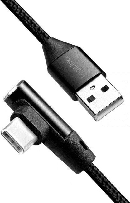 Kaabel LogiLink USB-A - USB-C, 0.3m CU0137 цена и информация | Mobiiltelefonide kaablid | kaup24.ee