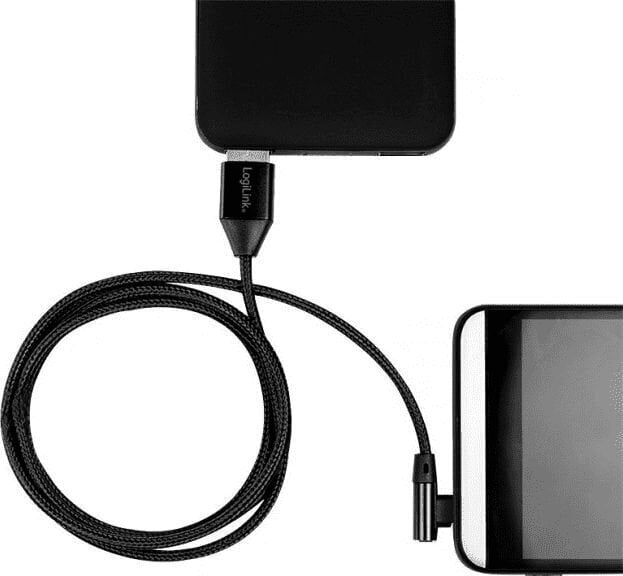 Kaabel LogiLink USB-A - USB-C, 0.3m CU0137 цена и информация | Mobiiltelefonide kaablid | kaup24.ee