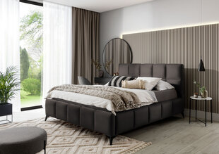 Кровать NORE Mist, 180x200 см, коричневая цена и информация | Кровати | kaup24.ee