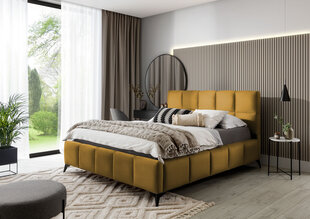 Кровать NORE Mist, 180x200 см, желтая цена и информация | Кровати | kaup24.ee