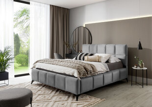 Кровать NORE Mist, 180x200 см, серая цена и информация | Кровати | kaup24.ee