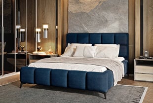 Кровать NORE Mist, 160x200 см, синяя цена и информация | Кровати | kaup24.ee