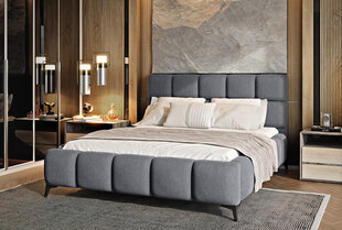 Кровать NORE Mist, 160x200 см, серая цена и информация | Кровати | kaup24.ee