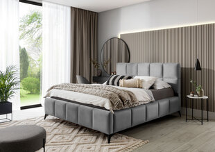 Voodi NORE Mist, 140x200 cm, hall hind ja info | Voodid | kaup24.ee