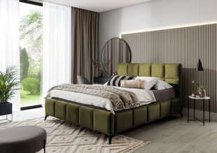 Кровать NORE Mist, 140x200 см, зеленая цена и информация | Кровати | kaup24.ee