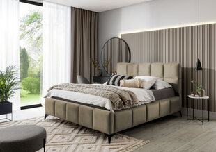 Кровать NORE Mist, 140x200 см, бежевая цена и информация | Кровати | kaup24.ee