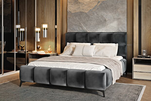 Кровать NORE Mist, 140x200 см, серая цена и информация | Кровати | kaup24.ee