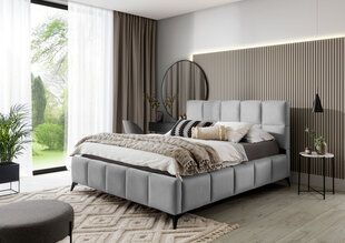 Voodi NORE Mist, 140x200 cm, hall hind ja info | Voodid | kaup24.ee