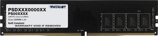 ПАМЯТЬ DIMM 16GB PC25600 DDR4/PSD416G320081 ПАТРИОТ цена и информация | Оперативная память (RAM) | kaup24.ee