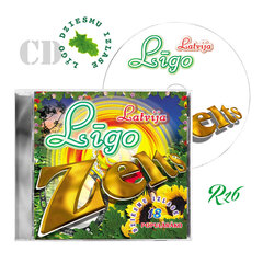 cd Valik populaarseid Läti ligo laule - ligo latvija zelts hind ja info | Vinüülplaadid, CD, DVD | kaup24.ee