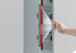 Blum Tip-On ukseavaja, kaitserauaga, 76 mm, hall hind ja info | Muud mööblitarvikud | kaup24.ee