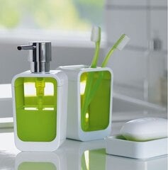 Ершик для унитаза Vision, зеленый, акрил цена и информация | Аксессуары для ванной комнаты | kaup24.ee