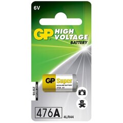 Щелочная батарейка GP 476A 4LR44, 6 В, 1 шт. цена и информация | Батарейки | kaup24.ee