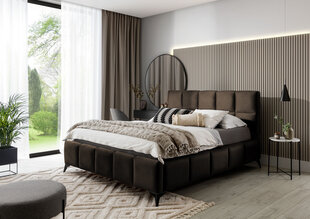 Voodi NORE Mist, 140x200 cm, pruun hind ja info | Voodid | kaup24.ee