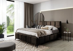 Voodi NORE Mist, 160x200 cm, pruun hind ja info | Voodid | kaup24.ee