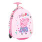 Kohver Peppa Pig Having Fun, roosa 16'' (28 x 43 x 23 cm) hind ja info | Kohvrid, reisikotid | kaup24.ee