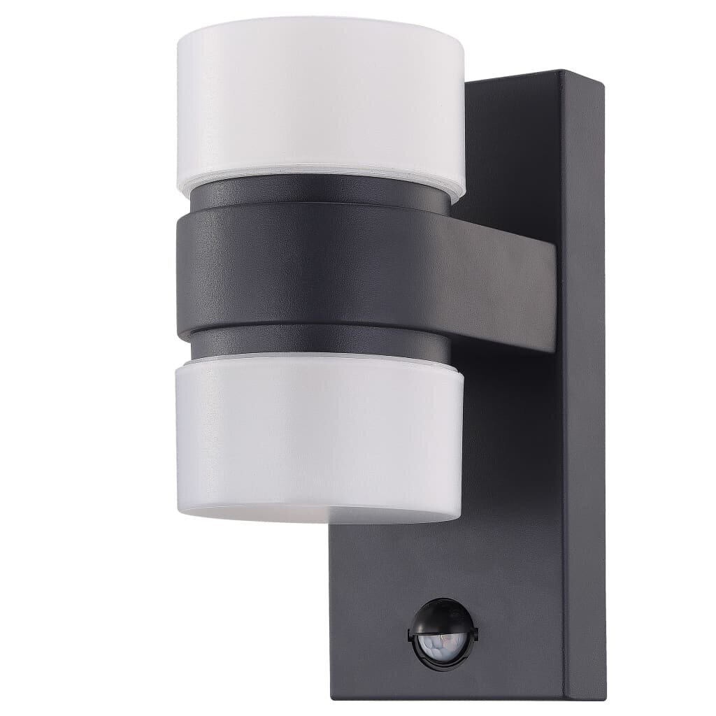 Välisvalgusti 425200 Eglo Outdoor Led Sensor Wall Light "Atollari", 2 x 6 W, Anthracite цена и информация | Seinavalgustid | kaup24.ee