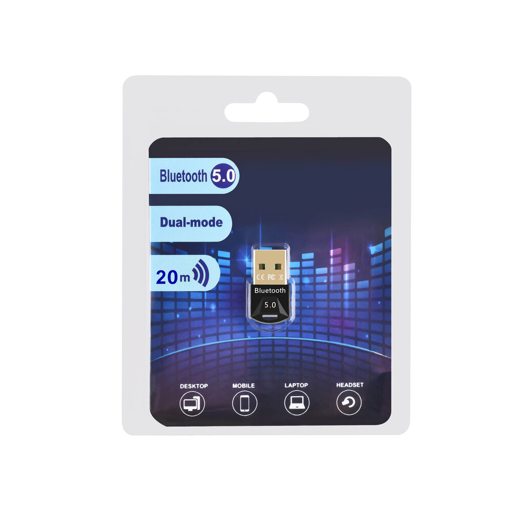 Adapterid VEFabrika BT50DM Bluetooth 5.0 Dual-mode USB цена и информация | USB jagajad, adapterid | kaup24.ee