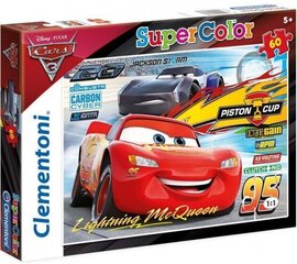 Clementoni pusle Cars, 60 tk hind ja info | Pusled | kaup24.ee