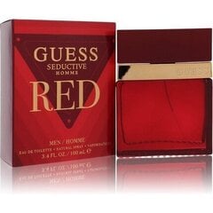 Tualettvesi Guess Seductive Homme Red EDT meestele 100 ml hind ja info | Guess Kosmeetika, parfüümid | kaup24.ee