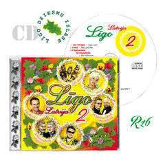 CD Līgo Latvija 2 - Сборник популярных латышских песен праздника Лиго цена и информация | Виниловые пластинки, CD, DVD | kaup24.ee