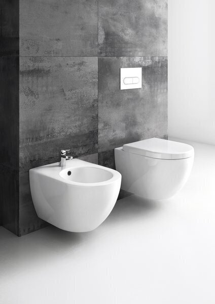 Seinale kinnitatv WC-pott Ravak Uni Chrome Rim цена и информация | WС-potid | kaup24.ee