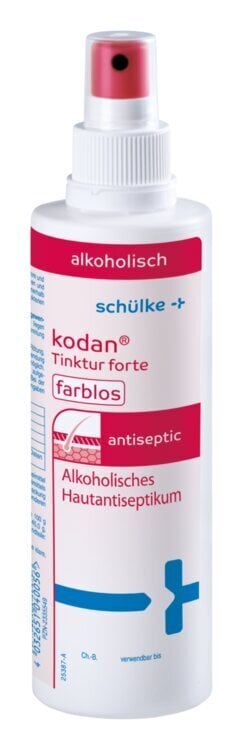 Shulke Kodan Tincture e värvitu naha desinfektsioonivahend, 250ml hind ja info | Esmaabi | kaup24.ee