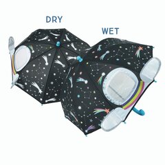 3D Värvimuutev vihmavari, Space, Floss & Rock цена и информация | Аксессуары для детей | kaup24.ee
