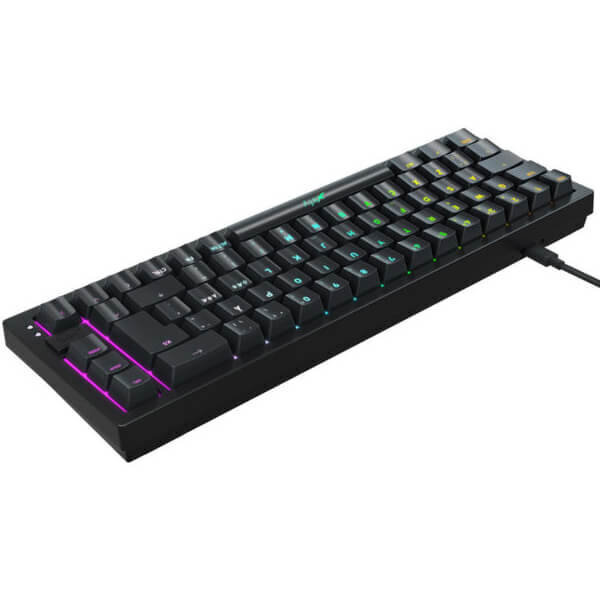 Klaviatuur Xtrfy K5 Compact, RGB, must, UK hind ja info | Klaviatuurid | kaup24.ee