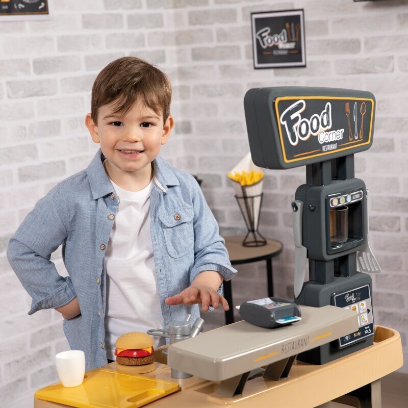Mänguköök kassa ja kööginurgaga hind ja info | Tüdrukute mänguasjad | kaup24.ee
