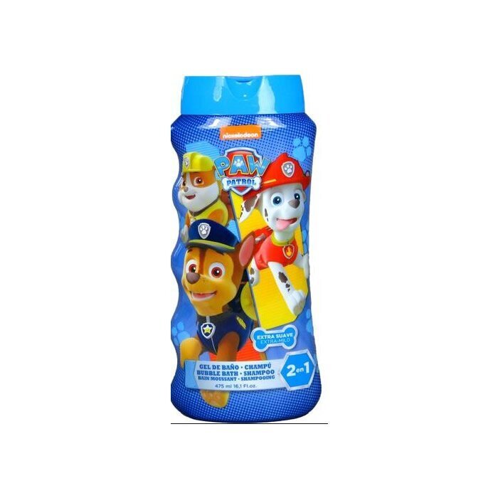 Geel ja šampoon The Paw Patrol Cartoon, 475 ml цена и информация | Dušigeelid, õlid | kaup24.ee