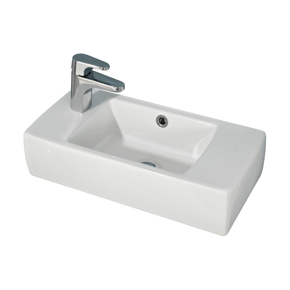 Led valgustusega vannitoamööbli komplekt ja valamu 313 tamm hind ja info | Vannitoa komplektid | kaup24.ee