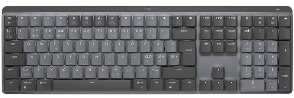 Juhtmevaba mehaaniline klaviatuur Logitech MX Mechanical, Tactile, SWE - 920-010753 hind ja info | Klaviatuurid | kaup24.ee