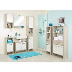 Комплект мебели для ванной 350 белый/светло-коричневый цена и информация | Комплекты в ванную | kaup24.ee