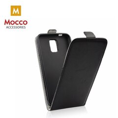 Mocco Kabura Rubber Case Vertical Opens Premium Eco Leather Case Huawei P9 Lite Mini Black hind ja info | Telefoni kaaned, ümbrised | kaup24.ee