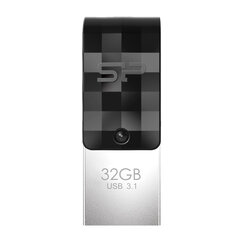 Silicon Power флеш накопитель 32GB Mobile C10, черный цена и информация | USB накопители | kaup24.ee