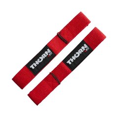 Ремешок на запястье Thorn + Fit LIFTING STRAPS RED цена и информация | Гантели, гири, штанги | kaup24.ee