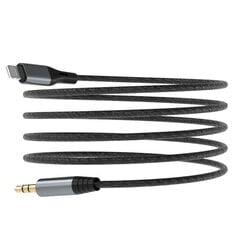 Dudao audio cable, Lightning - mini jack 3.5mm, 1 m цена и информация | Кабели для телефонов | kaup24.ee